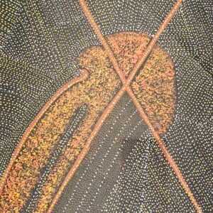 Mountain Devil Lizard Dreaming - Kathleen Purvis Petyarre